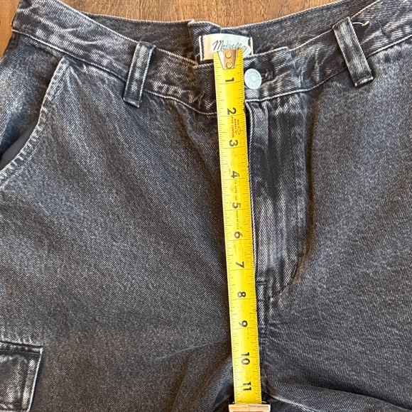 Madewell Black Low-Slung cargo Women's Jeans - Picture 9 of 12